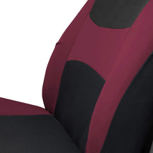 TLH Light & Breezy Flat Cloth Seat Covers Front, Airbag Compatible, Gray Color-Universal Fit for Cars, Auto, Trucks, SUV