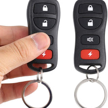 X AUTOHAUX Universal Car Keyless Entry System Door Lock Locking Remote Central Kit DC 12V LB405