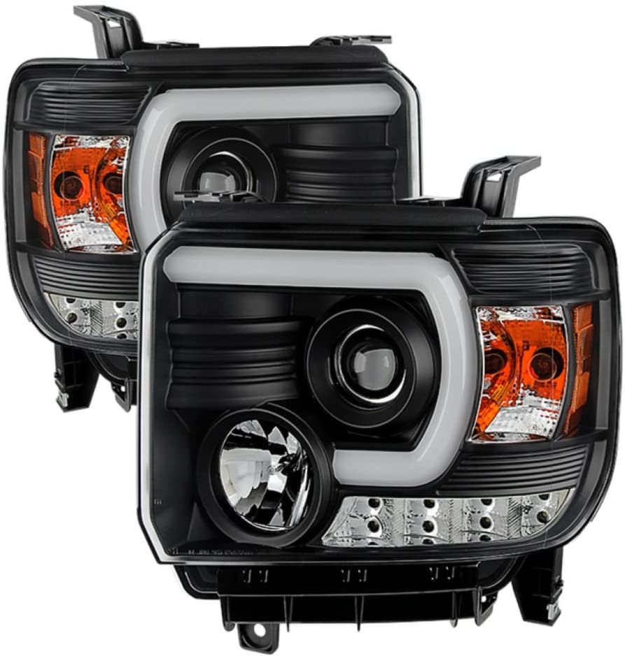 Spyder Auto PRO-YD-GS14-LBDRL-C GMC Sierra Projector Headlight