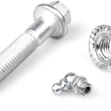 AUQDD 2PC K620065 + K620066 Front Lower Control Arm and Ball Joint Assembly Compatible With Dodge Caliber Jeep Patriot Compass 521-108 521-109 Professional Suspension (Left and Right)