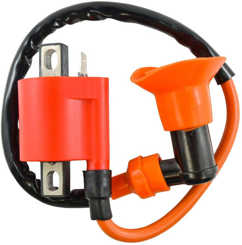 External Ignition Coil for Polaris Predator 50/90 Scrambler 50/90 Sportsman 50 2001-2006 | OEM Repl.# 0450551 0450753