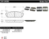 Centric (301.04580) Brake Pad, Ceramic