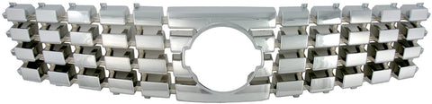Bully GI-60 Triple Chrome Plated ABS Snap-in Imposter Grille Overlay, 1 Piece