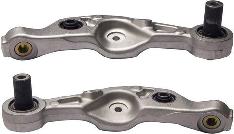 TUCAREST 2Pcs K642208 K642988 Left Right Front Lower Rearward Control Arm Assembly Compatible With 2007 08 09 10 11 2012 Lexus LS460 (RWD Only) Driver Passenger Side Suspension