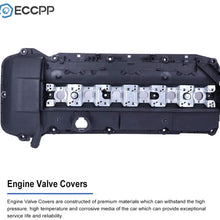 ECCPP Engine Valve Cover Gasket 11127512839 for 2002-2006 for BMW 325Ci 325i 325Xi 330Ci for BMW 330Xi 525i 530i fit for 11121437395, 11127512840 Valve Cover Gasket Kit