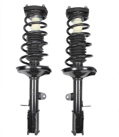 YABOLAN 2pcs Rear Shock Absorber Struts & Spring Kit For Chevy Geo Prizm&Toyota Corolla