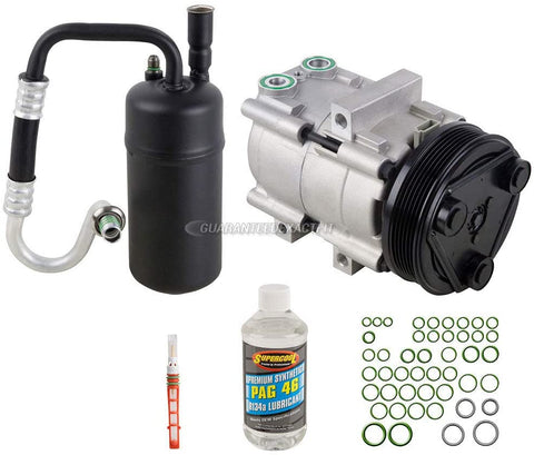 For Ford Escape Mazda Tribute Mercury AC Compressor w/A/C Repair Kit - BuyAutoParts 60-81229RK NEW