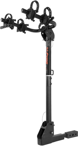 CURT 18029 Trailer Hitch Bike Rack Mount, Fits 1-1/4, 2-Inch Receiver, 2 Bicycles