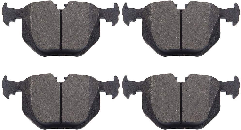 Brake Pads,ECCPP 4pcs Rear Ceramic Disc Brake Pads Kits for BMW 330Ci,BMW 330i,BMW 330xi,BMW 740i,BMW 740iL,BMW M3,BMW M5,BMW X3,BMW X5,BMW Z4,BMW Z8,Land Rover Range Rover