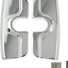 YHMTIVTU Motorcycle Spark Plug Head Bolt Covers Fit for Harley Dyna Softail Touring Twin Cam 1999-2017