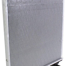 For Ford Explorer Radiator 2006 | 1-Row Core | Plastic Tank | Aluminum Core | FO3010273 | 6L2Z8005AD