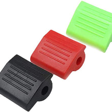 123 Life Motorcycle Shift Gear Lever Pedal Rubber Cover, Anti-Slip Change Lever Pedal Rubber Cover, Universal Kick Start Rubber for Yamaha Suzuki Kawasaki