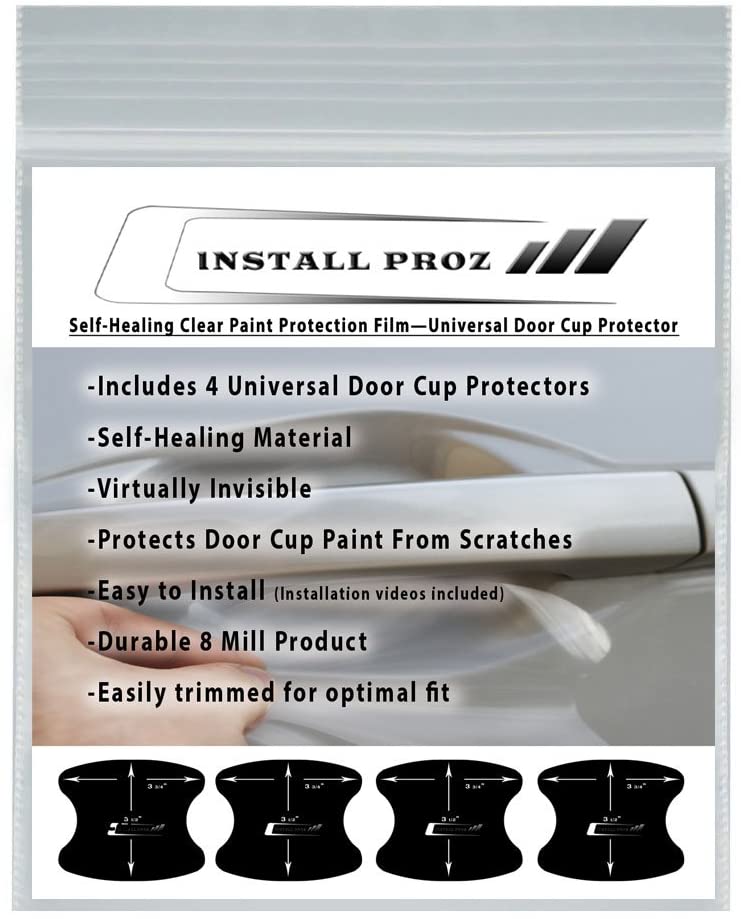 Install Proz Self-Healing Clear Paint Protection-Rear Bumper Protector