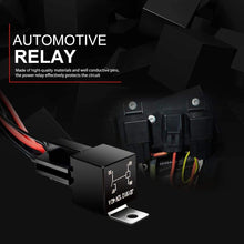 Chelhead 16AWG Dual DT Conneors Led Light Bar Wiring Harness 12V On Off Rocker Switch Power Relay Blade Fuse for Jeep Truck ATV UTV Off Road Lights