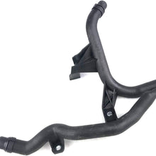 RJJX 11 53 7 519 710 Hose to Engine Block with O-Ring Fit for BMW E60 E61 E65 E66 M54 11537519710 A11 53 7 519 710 A11537519710 (Color : Black)
