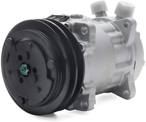 MOFANS Remanufactured AC A/C Compressor Fit for Compatible with Freightliner SKI4818 N83-30453S ABPN83-304003 Sanden 4417 4485 4075 60-02064NA with Clutch