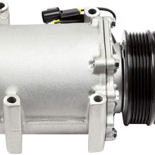 QUALINSIST Air Conditioning Compressor fit for 2006-2011 for M-itsubishi for Eclipse A-C Compressor