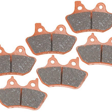 EBC Brakes EBPCK1030 Complete Semi-Sintered V-Pads Brake Pad Change Kit
