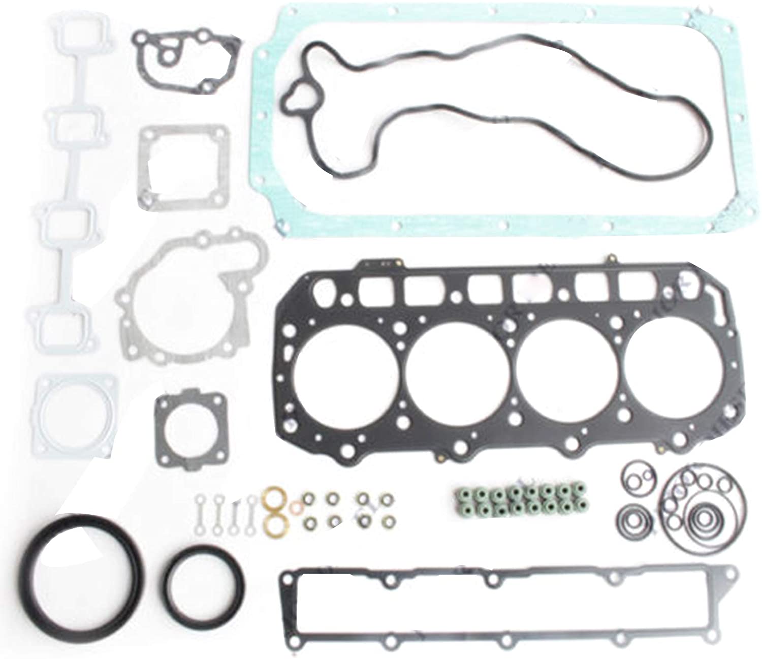 PANGOLIN 4TNV98 4TNV98T Engine Gasket Kit for Yanmar Engine Forklift Excavator Generator Aftermarket Parts, 3 Month Warranty