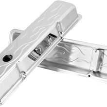 Spectre Performance 52181 Chrome Short Valve Cover for Small Block Chevy