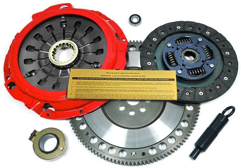 EFT STAGE 1 CLUTCH KIT+CHROMOLY FLYWHEEL WORKS WITH 2000-2005 MITSUBISHI ECLIPSE GT GTS V6