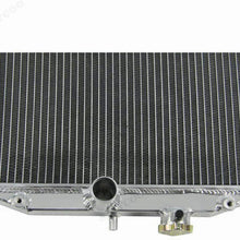 CoolingSky 2 Row All Aluminum Radiator +12 Inches Fan W/Shroud Combo for 1994-2001 Acura Integra &1992-00 Honda Civic &Civic Del Sol