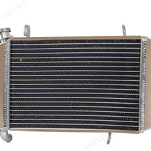 CoolingSky 2 Row All Aluminum ATV Radiator for 2003-2008 Suzuki LTZ400 Quadsport Z400 /Kawasaki KFX400 /Arctic Cat 400