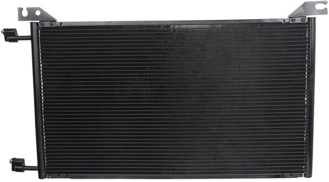 ECCPP Auto Parts Air Conditioning A/C AC Condenser Aluminum A/C AC Condenser Replacement Radiator for CU4953 2009 2010 C-adillac Escalade/Avalanche/Suburban AC4953