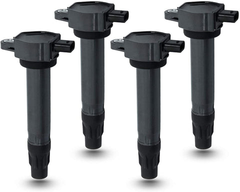4 Packs Replaces 4606824AB, UF557, C1587, 5C1644, C-1587, GN10346 Ignition Coil Compatible with 1.8L, 2.0L, 2.4L Dodge Avenger Caliber Journey, Compass Patriot, Chrysler 200 Sebring