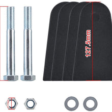 PQY Universal LS Engine Motor Mounts Conversion Swap Set Compatible with Chevrolet LS Conversions LS1 LS2 LS3 LS6 LS7 Engine Motor Mounts (LS Conversion Swaps)