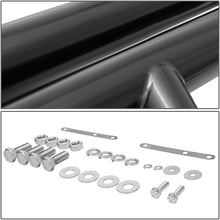 Black 3 inches Stainless Steel Front Brush Bumper Grille Guard Replacement for Jeep Wrangler YJ TJ 87-06