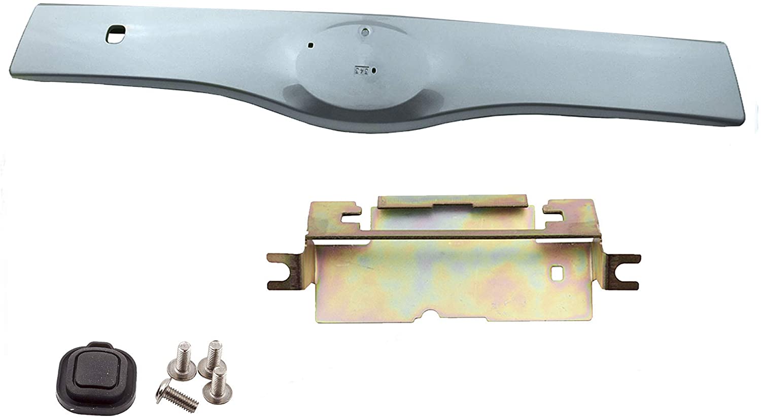 ADVANCE IGNITION UPGRADED Rear Exterior Tailgate Liftgate Handle Garnish Compatible with Toyota 04-09 Prius 1C0 Millenium Silver Metallic 2004 2005 2006 2007 2008 2009