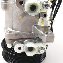 PANGOLIN 3P999-00620 SVO7E 6 GROOVE A/C Compressor Air Conditioning Compressor with Clutch Assy for Kubota M135GX GXDTC M136 SV07E Spare Parts, 3 Month Warranty