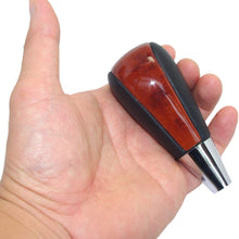 Pursuestar Black Leather Gear Shift Knob for Toyota Camry Crown RAV4 Land Cruiser Hiace Corolla Mazda Lexus ES RX GS is SC