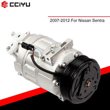 cciyu AC Compressor with Clutch for Nissan Sentra 2.0L 2007-2012 CO 10871C Auto Repair Compressors Assembly