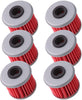 Oil Filter For 2002-2018 HONDA CRF450R CRF450 CRF 450R 450 replaces part# 15412-MEB-671(pack of 6)