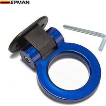 EPMAN Universal ABS Bumper Car Sticker Adorn Car Dummg Tralier Tow Hook Kit Car-Styling TK-IS07220 (Silver)