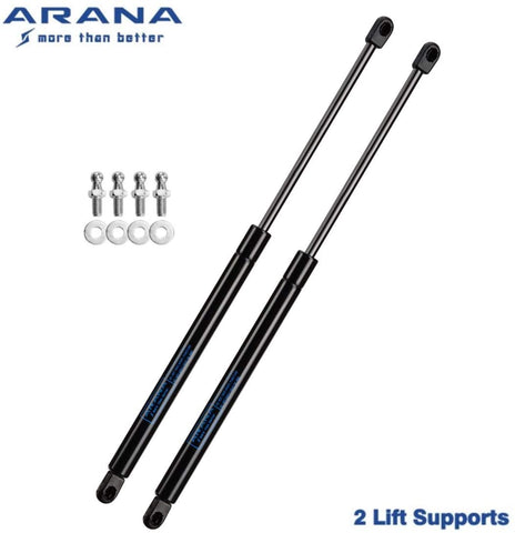 20inch Lift-Support Struts 100Lbs Per Shock C16-08054 for Pickup Truck Canopy Cap RV Bed Cover Tonneau Trailer Lid Leer Topper Camper Shell Tractor Hood Floor Hatch Door Set of 2 ARANA