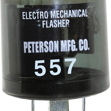 Peterson Manufacturing 557 Flasher (10-Lamp, 12V, Electro-Mech, 3-Prong), 1 Pack