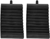 Wheel Stopper, 2pcs Car Anti-slip Block Tyre Slip Stopper Wheel Alignment Block Tire Support Pad