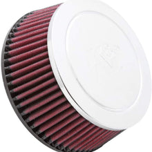 K&N Universal Clamp-On Filter: High Performance, Premium, Washable, Replacement Engine Filter: Flange Diameter: 2 In, Filter Height: 2.5625 In, Flange Length: 1.75 In, Shape: Round Tapered, RC-5054