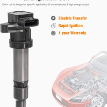 QYL 8Pcs Ignition Coil Pack Replacement for Buick Lucerne Cadillac SRX STS XLR DeVille Pontiac Bonneville V8 4.6L UF564 12594176 12670154 099700-0940 C564