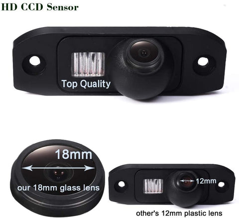 Super HD Vehicle Camera 1280x720 Pixels 1000 TV Lines car Rear View Back up Vehicle Camera Parking Reverse for Volvo S80 S140 XC60 S40 C70 S80L S40L S80 S60L S40L XC90 S80L Waterproof