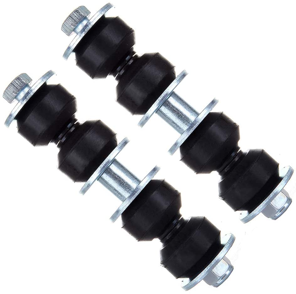 TUPARTS 2-Piece Front Sway Bar End Link Suspension Replacement fit 95-05 for Chevrolet Blazer 95-01 for GMC Jimmy 97-99 for Oldsmobile Cutlass 99-05 for Pontiac Grand Am 95-05 for Pontiac Sunfire Part