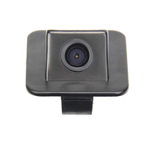 Misayaee Rear View Back Up Reverse Parking Camera in Original Reverse Hole On Trunk Handle Bar Night Version (NTSC) for Hyundai Elantra Avante 2012-2015 /Kia cerato 2013-2017 /Hyundai i30 2014