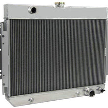 OzCoolingParts 4 Row Core Full Aluminum Radiator + 2 x 12" Fan w/Louver Shroud + Thermostat Kit for 1963-1968 1964 1965 66 67 Chevy Bel-Air/Impala/Biscayne/Cappice, Many Chevy GM Cars