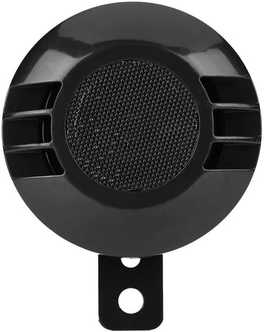 Dibiao Universal 12V Motorcycle Car Black 110dB 430HZ Loud Electric Snail Horn Loudspeaker