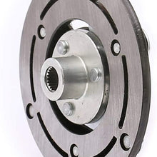 AC Compressor Clutch Assembly Kit 1521907, CO 1233JC, 1J0820803B fit for 02-06 VW Beetle 1.8L 1.9L 2.0L, 01-05 VW Jetta 1.8L 1.9L 2.0L (with 6 Groove Pulley)