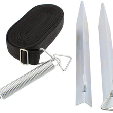 Dumble RV Awning Tie Down Kit – Single Strap Tie Down Anchor Awning Tie Downs for RV and Camper Awning Accessories