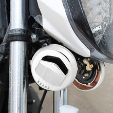 Senyar Motorcycle Horn, Aluminium Alloy Vintage Motorcycle Electric Horn Loudspeaker Super Loud 12V 2A 110dB Accessory